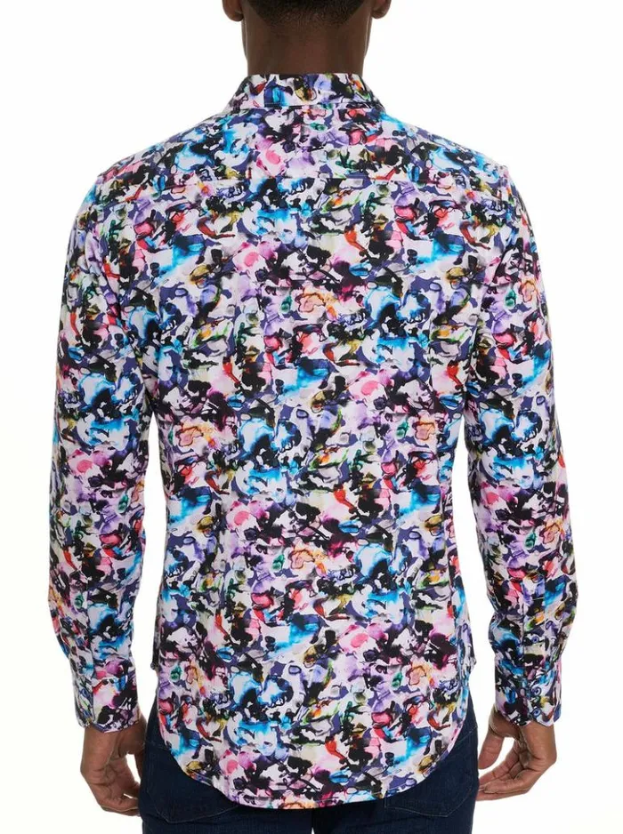 Men Robert Graham Button Down Shirts The Atlas Long Sleeve Button Down Shirt Multi