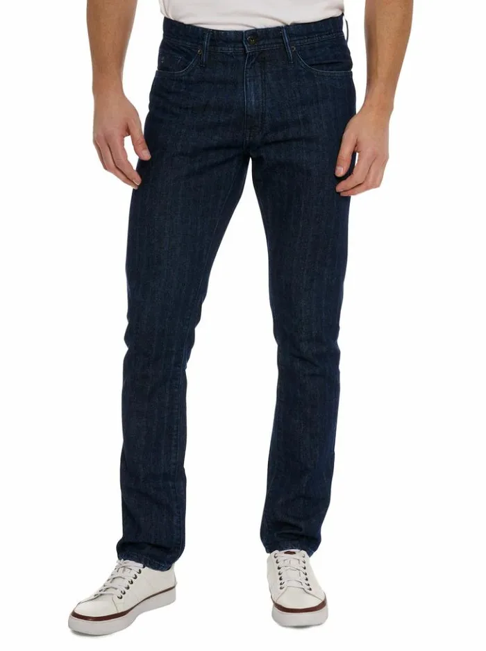 Men Robert Graham Jeans and Pants Ehler Denim Pant Indigo