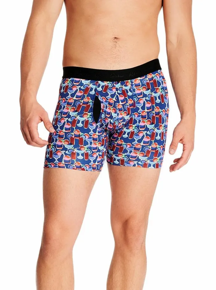 Men Robert Graham Pajamas and Underwear Cocktail Print Brief Multi