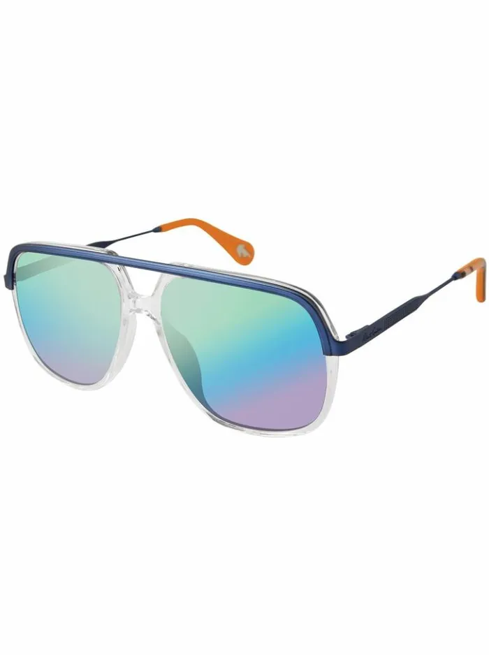 Men Robert Graham Playful Finds Romeo Aviator Sunglasses Black