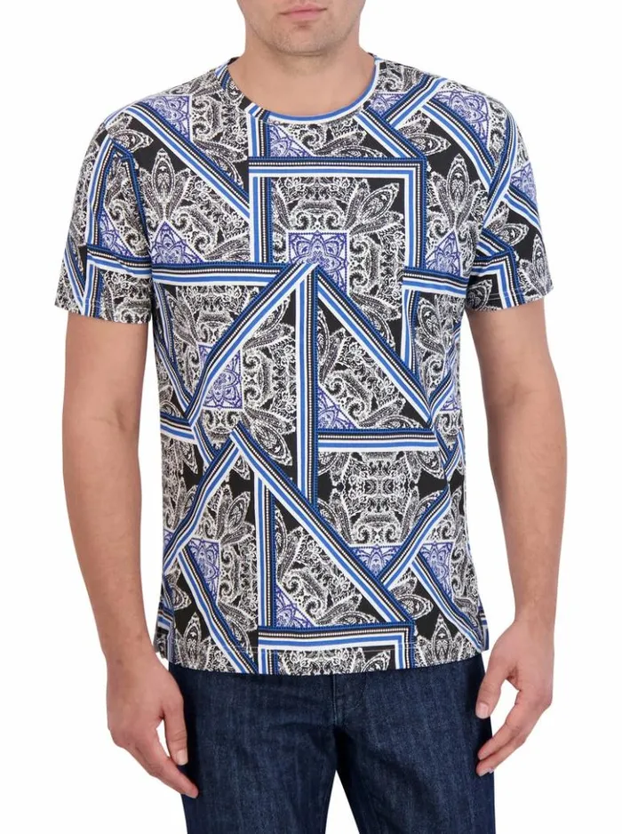 Men Robert Graham Polos and TShirts Kingman TShirt Multi