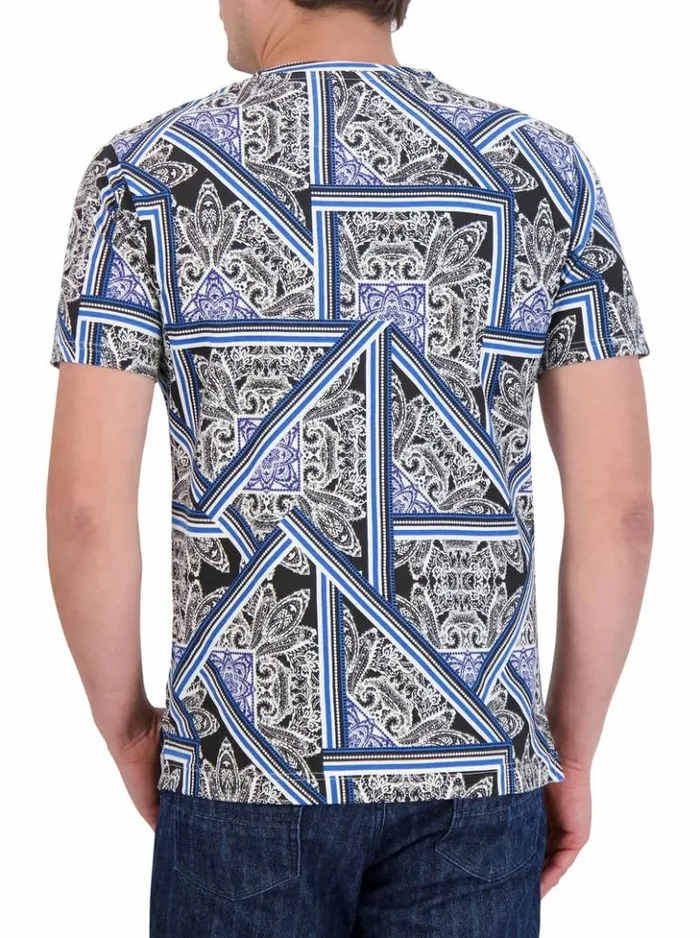 Men Robert Graham Polos and TShirts Kingman TShirt Multi