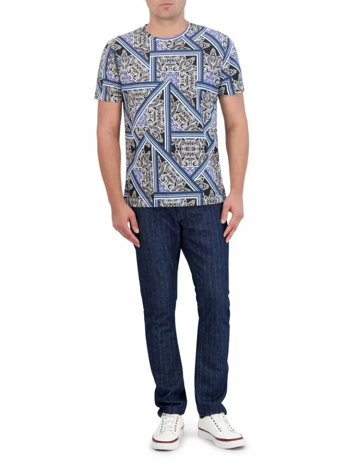 Men Robert Graham Polos and TShirts Kingman TShirt Multi