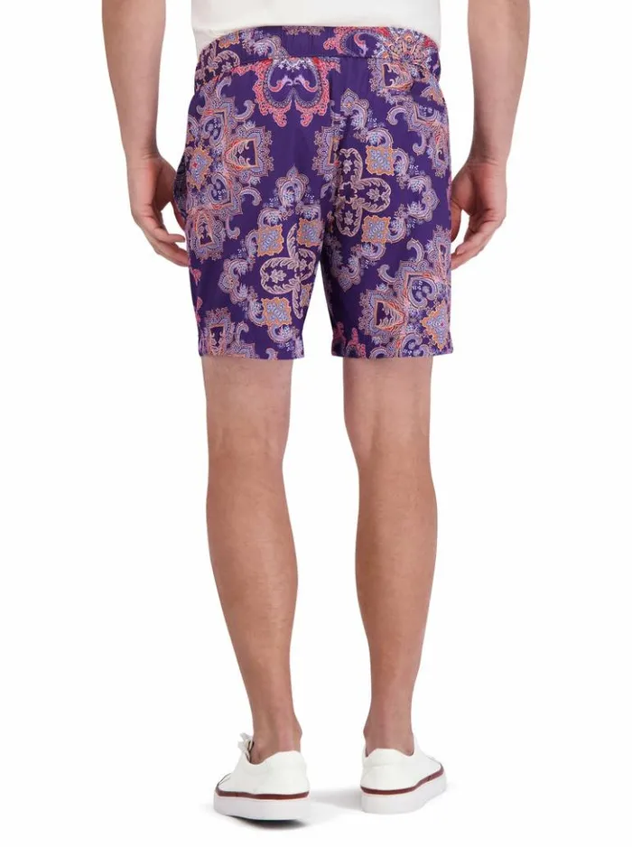 Men Robert Graham Shorts and Swim Loki Swim Purple