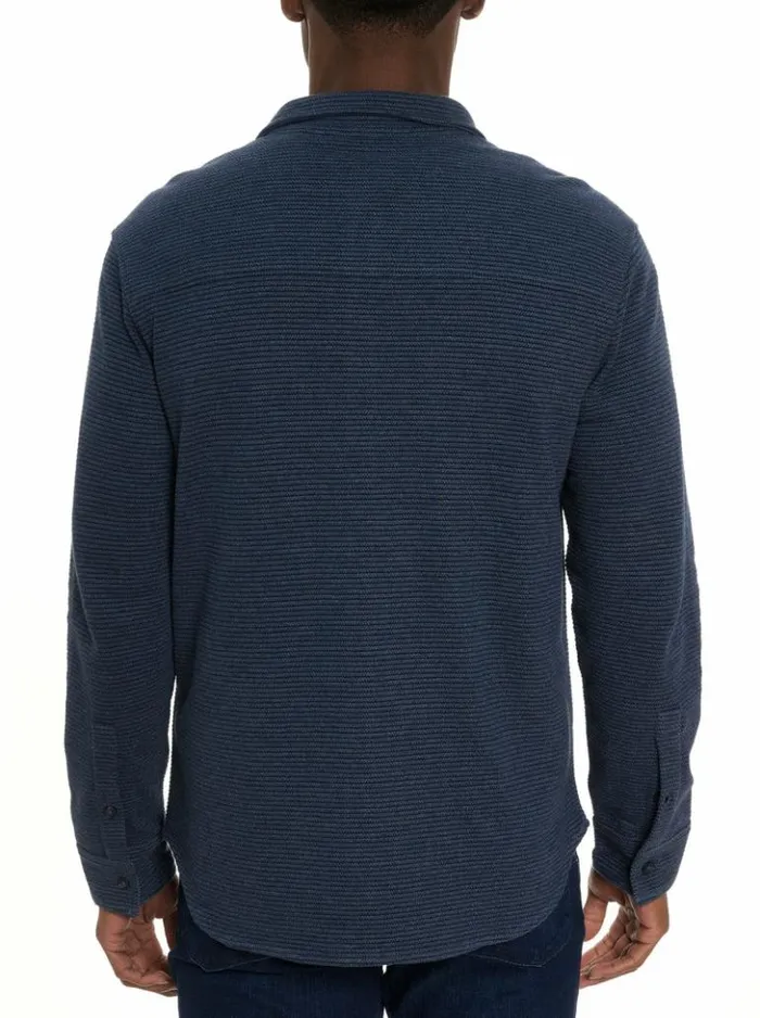 Men Robert Graham Sweaters and Knits Brunner Long Sleeve Knit Offwhite