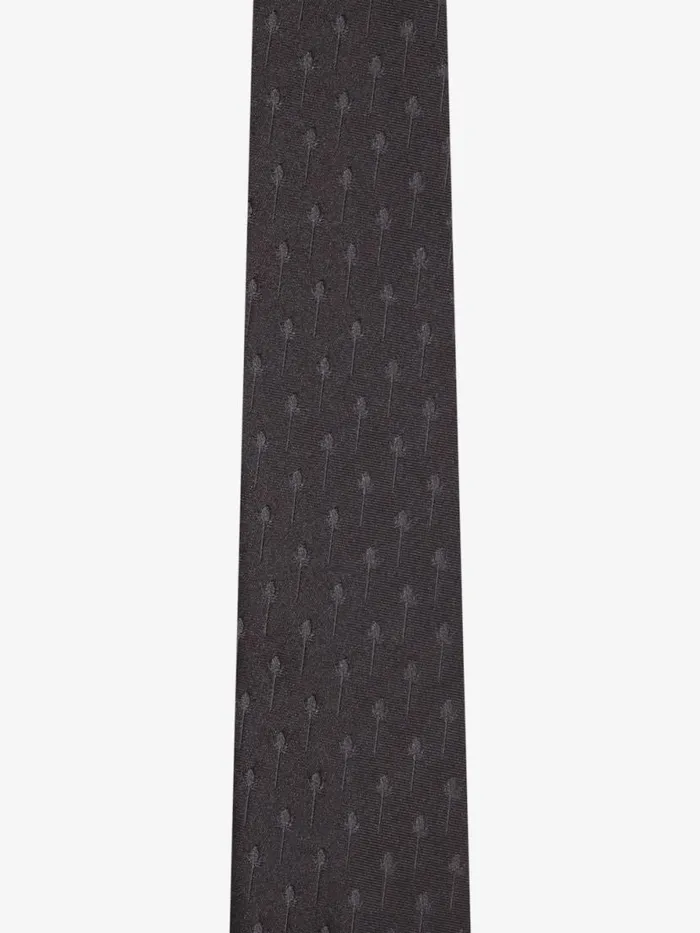 Men Scarves and Ties Givenchy Tie In Printed Silk Black Men Scarves and Ties Givenchy Tie In Printed Silk Black