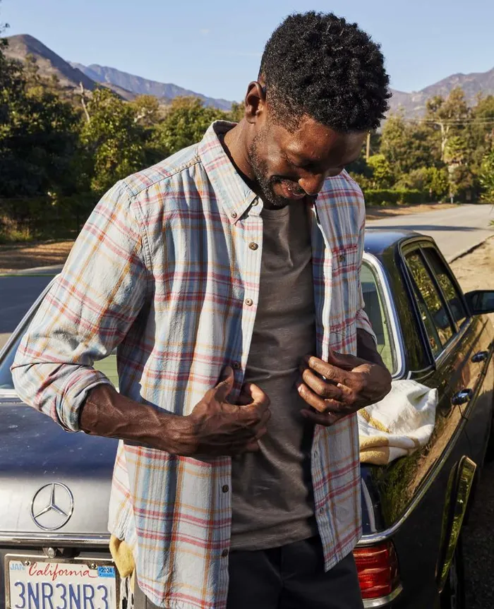 Men Shirts Toad and Co Eddy Long Sleeve Shirt Glacier