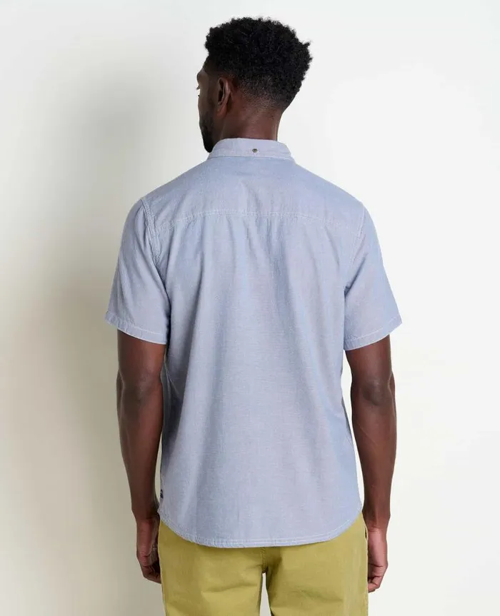 Men Shirts Toad and Co Eddy Short Sleeve Shirt High Tide