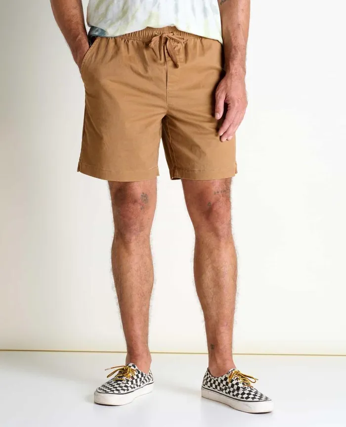Men Shorts Toad and Co Mission Ridge PullOn Short Tabac Vintage Wash
