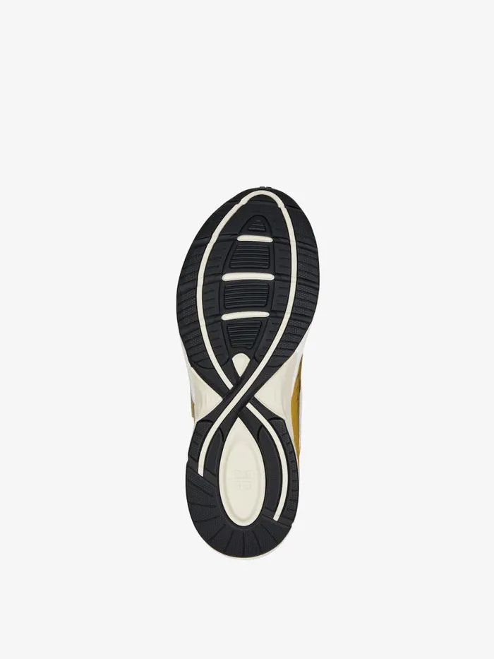 Men Sneakers Givenchy NFNTY52 Runners In Synthetic Leather And Mesh Goldenwhite Men Sneakers Givenchy NFNTY52 Runners In Synthetic Leather And Mesh Goldenwhite