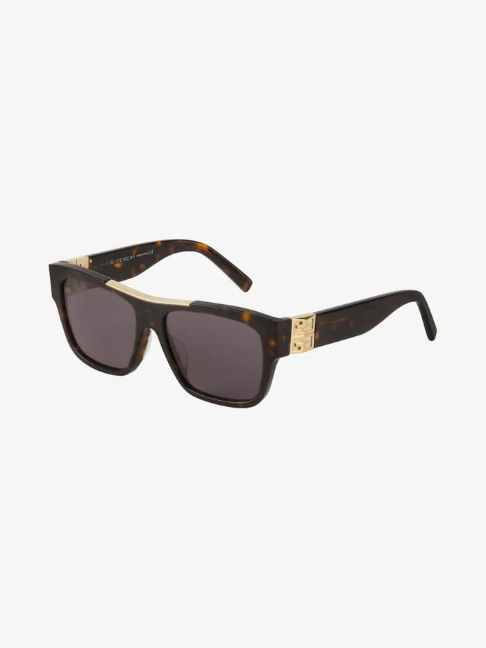 Men Sunglasses Givenchy 4G Unisex Sunglasses In Acetate Havanna