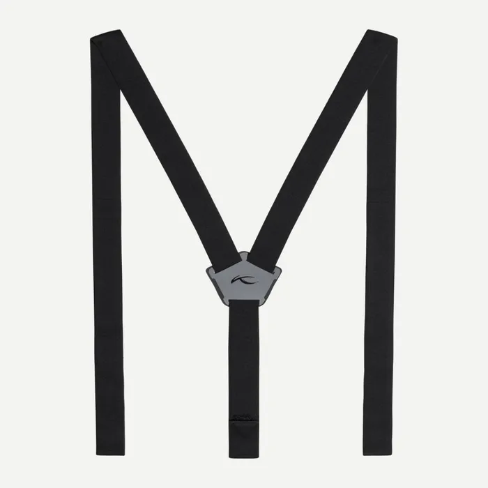 Men Suspenders Long Black KJUS Accessories