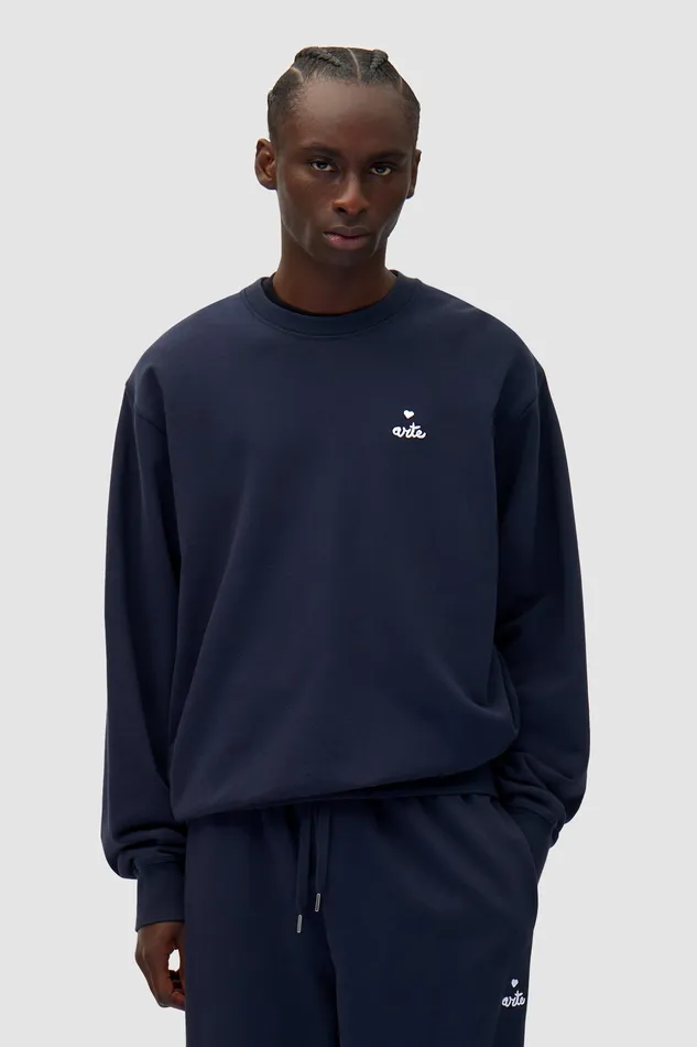 Men Sweaters Arte Antwerp Col ras du cou en forme de cur