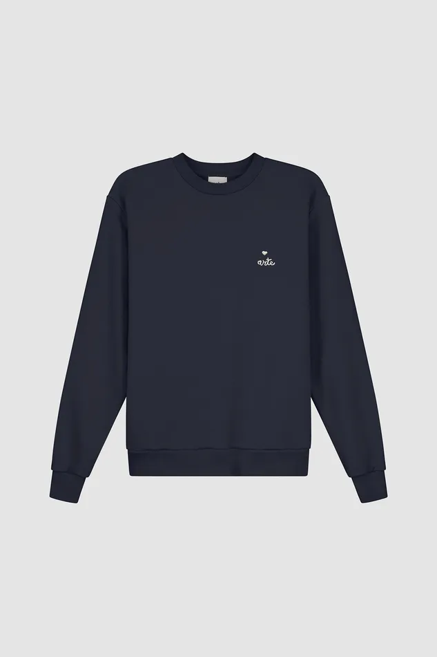 Men Sweaters Arte Antwerp Col ras du cou en forme de cur
