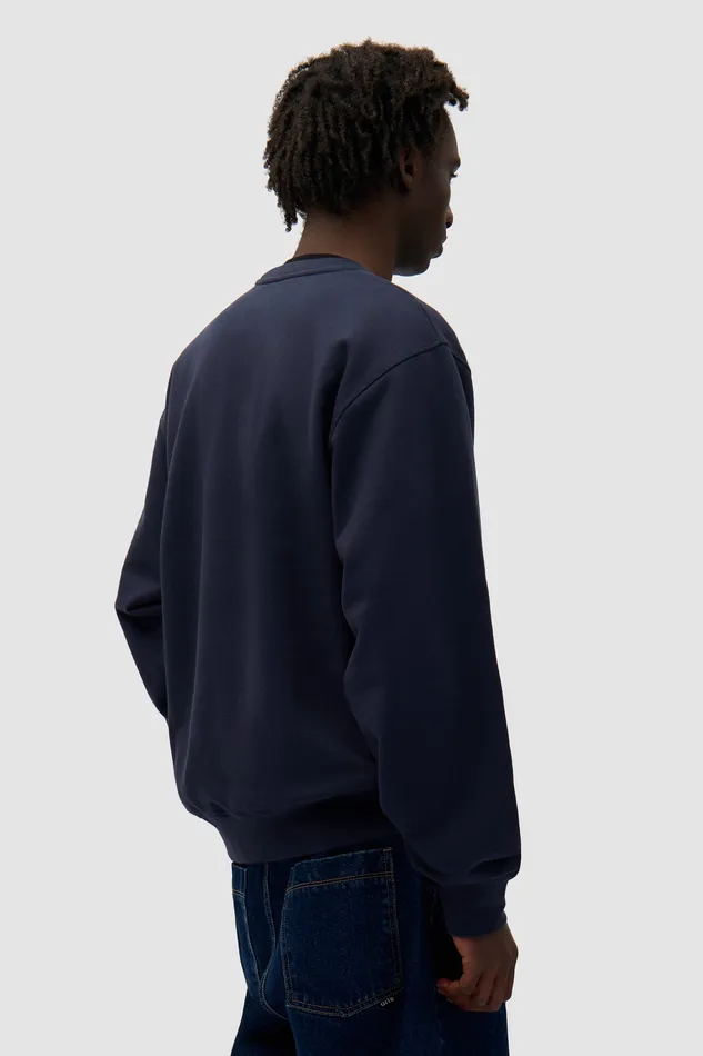 Men Sweaters Arte Antwerp Col roul avec Bird Logo Marine