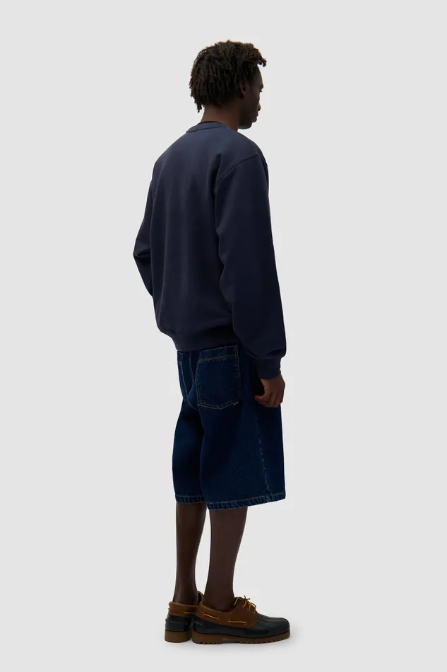 Men Sweaters Arte Antwerp Col roul avec Bird Logo Marine