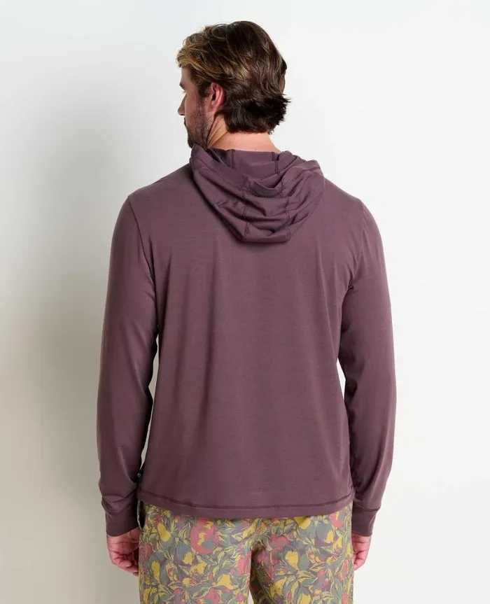 Men Sweaters Jackets and Layers Toad and Co Swifty Hoodie Raisin