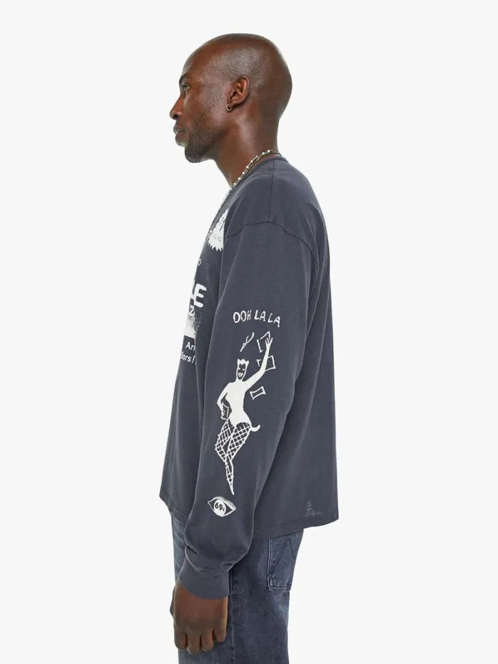 Men Tees Mother Denim The Long Sleeve Lowdown Adult Bookstore