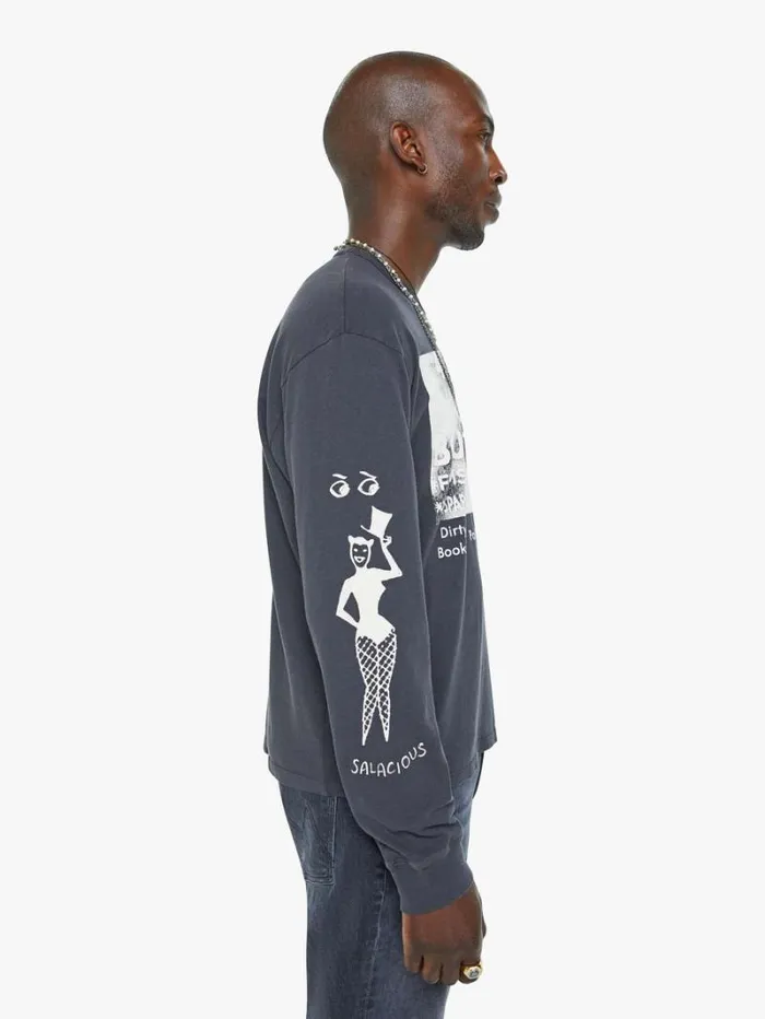 Men Tees Mother Denim The Long Sleeve Lowdown Adult Bookstore