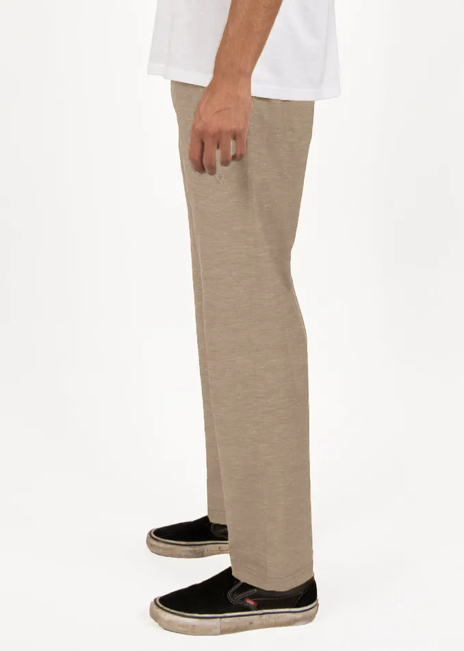 Men Vissla Hemp No See Ums Eco Elastic Pant Khaki Pants and Denim