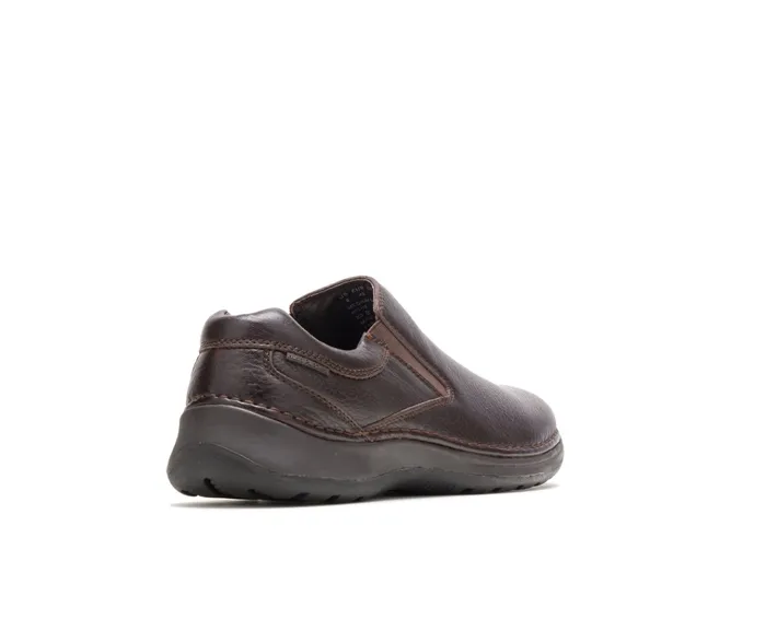 Men Walking Shoes Hush Puppies Lunar Ii Dark Brown Leather Men Walking Shoes Hush Puppies Lunar Ii Dark Brown Leather