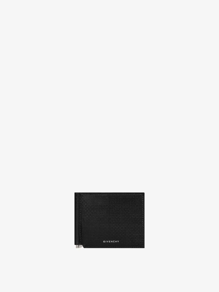 Men Wallets and Card Holders Givenchy Wallet In Classic 4G Leather Black