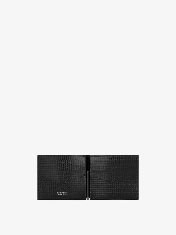 Men Wallets and Card Holders Givenchy Wallet In Classic 4G Leather Black Men Wallets and Card Holders Givenchy Wallet In Classic 4G Leather Black