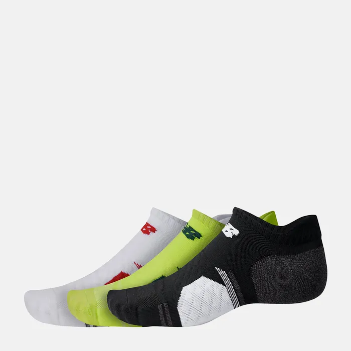 MenWomen Running No Show Tab 3 Pack ASSORTED 1 COLORS Socks New Balance