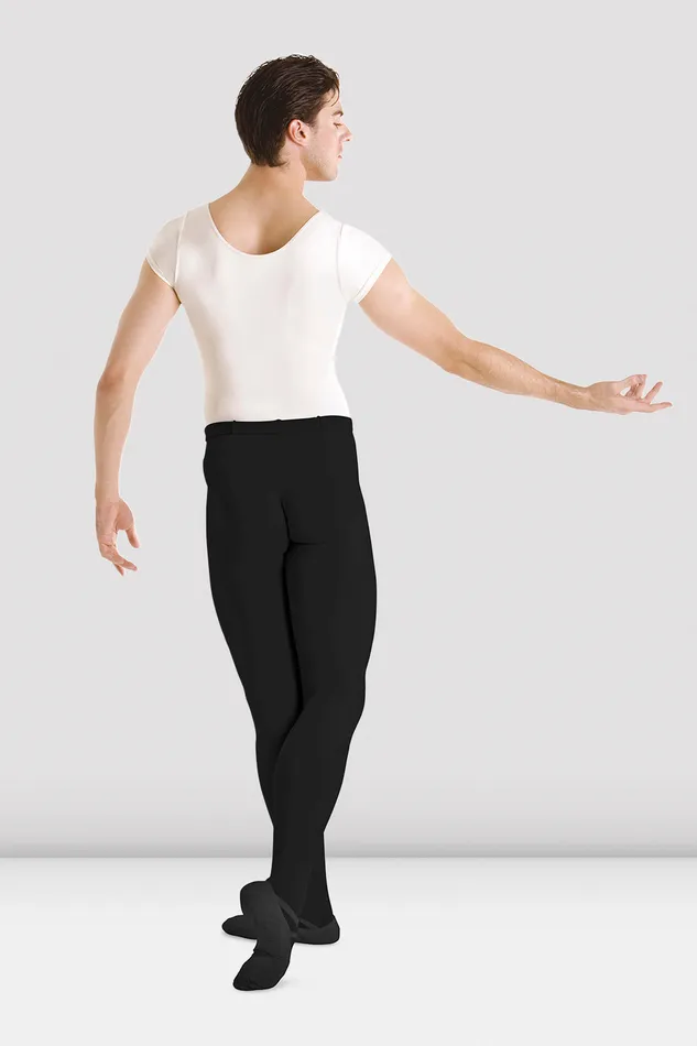 MensBoys Footed Tights Black Pants and Leggings Bloch Adult