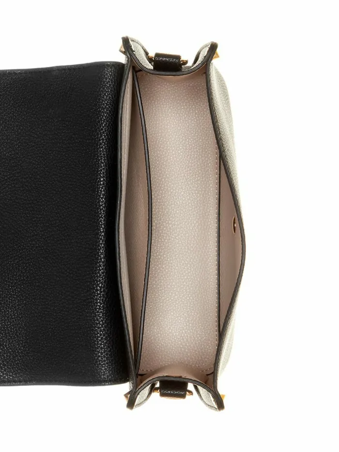 Meridian FoldOver Shoulder Bag Black Handbags GUESS Women Meridian FoldOver Shoulder Bag Black Handbags GUESS Women