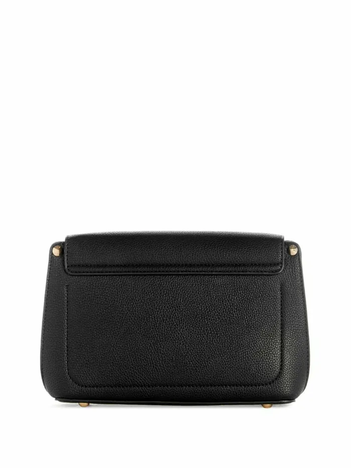 Meridian FoldOver Shoulder Bag Black Handbags GUESS Women Meridian FoldOver Shoulder Bag Black Handbags GUESS Women