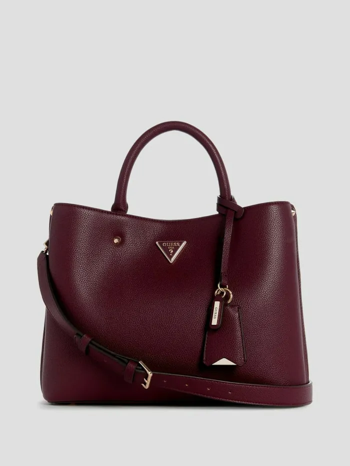 Meridian Girlfriend Satchel Antique Medium Wash Handbags GUESS Women