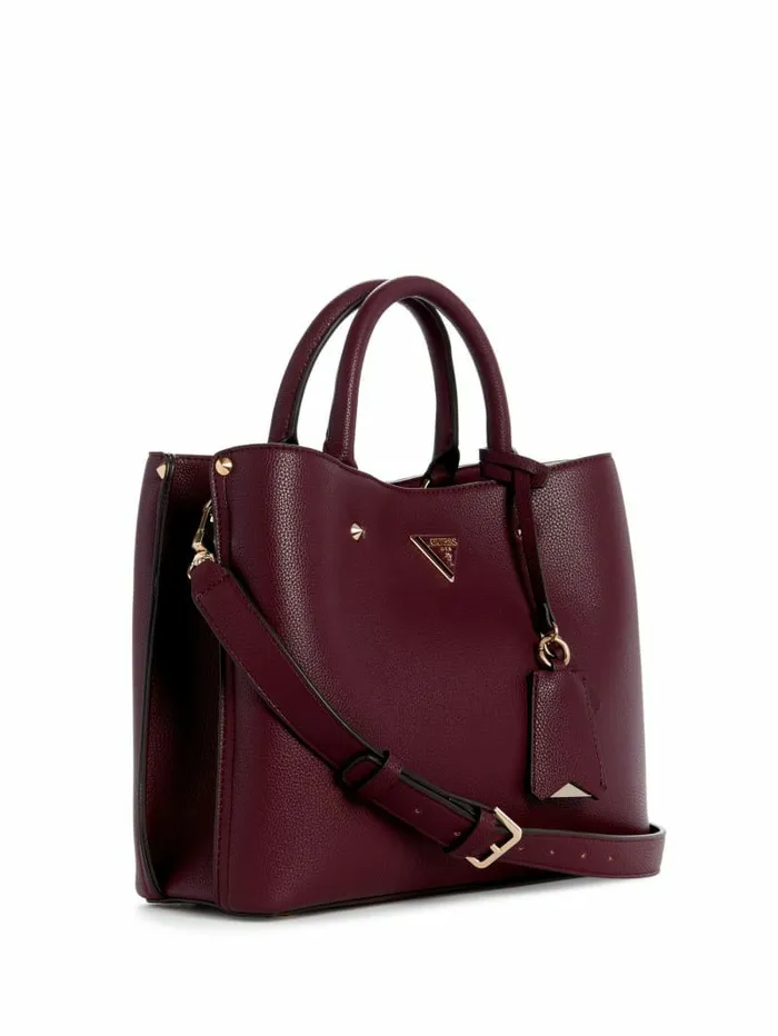Meridian Girlfriend Satchel Antique Medium Wash Handbags GUESS Women Meridian Girlfriend Satchel Antique Medium Wash Handbags GUESS Women