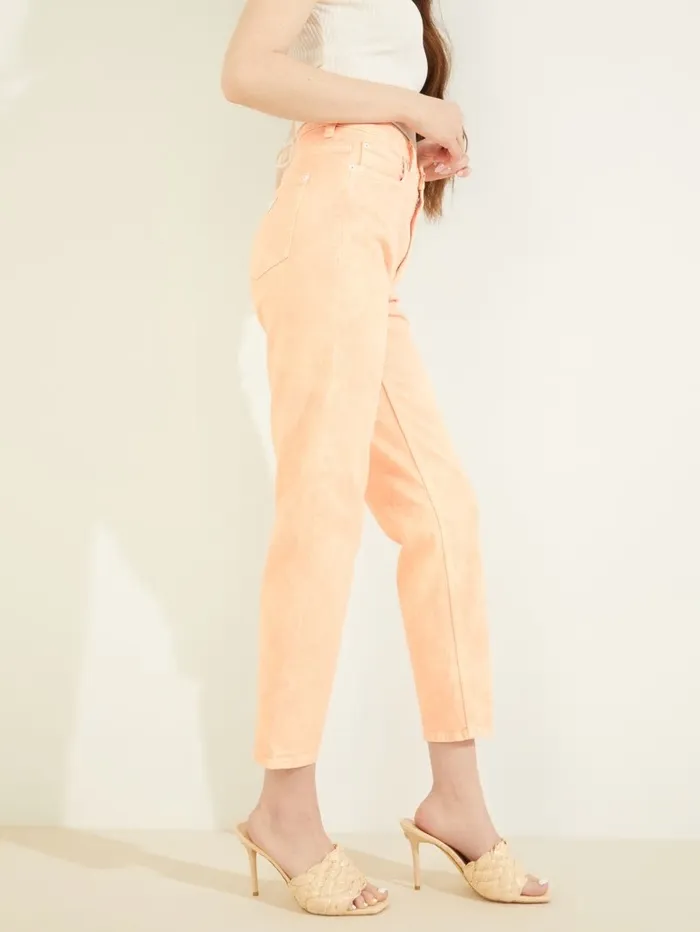 Mom Jeans Durazno Acid Wash Jeans and Denim GUESS Women Mom Jeans Durazno Acid Wash Jeans and Denim GUESS Women