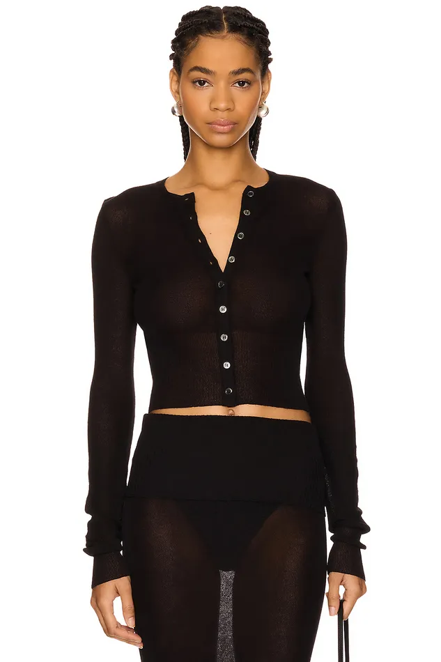 Nataly Cardigan Black Women Lovers and Friends Sweaters and Knits