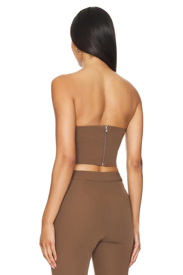 Natasha Top Mushroom Brown Women Lovers and Friends Tops Natasha Top Mushroom Brown Women Lovers and Friends Tops