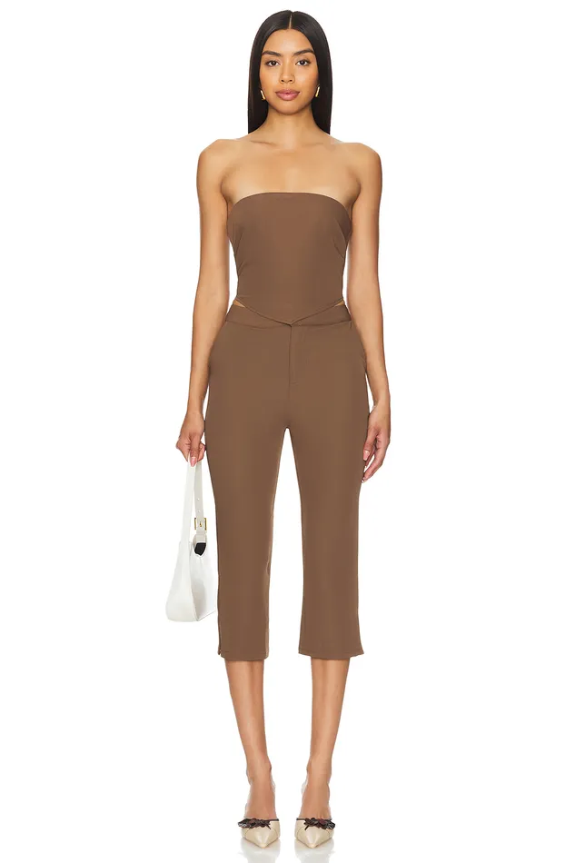 Natasha Top Mushroom Brown Women Lovers and Friends Tops Natasha Top Mushroom Brown Women Lovers and Friends Tops