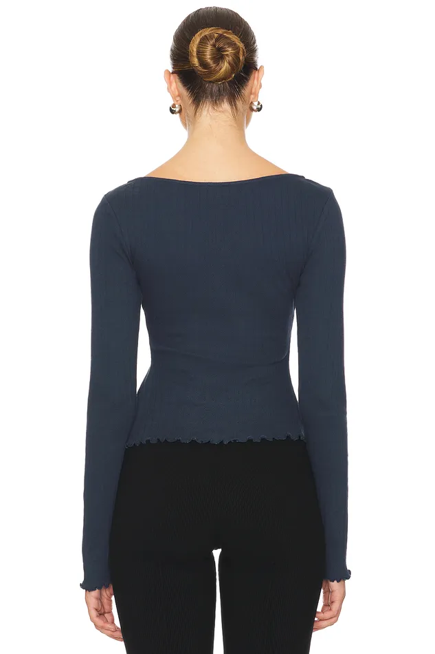Naya Cardigan Midnight Blue Women Lovers and Friends Tops