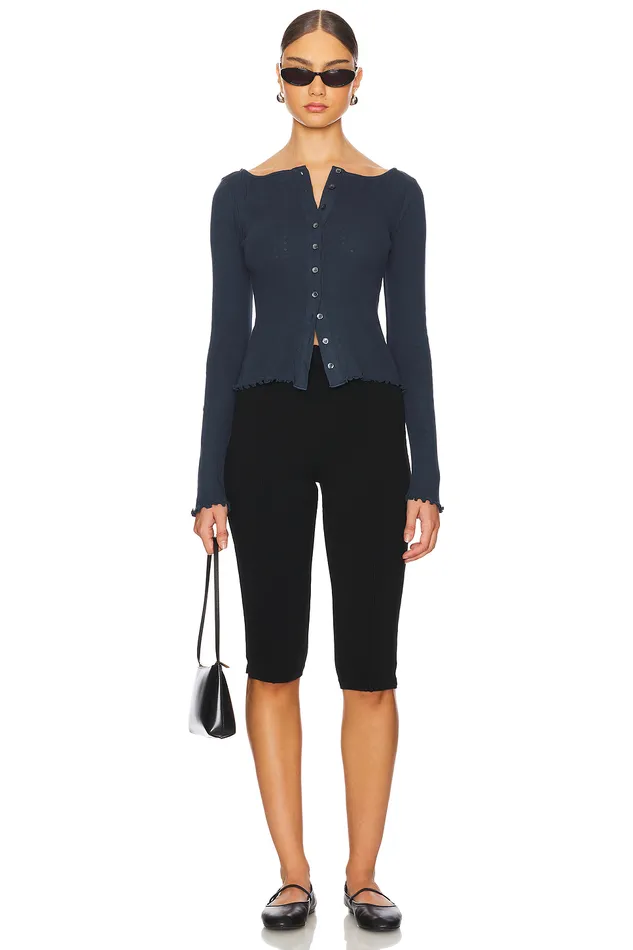 Naya Cardigan Midnight Blue Women Lovers and Friends Tops