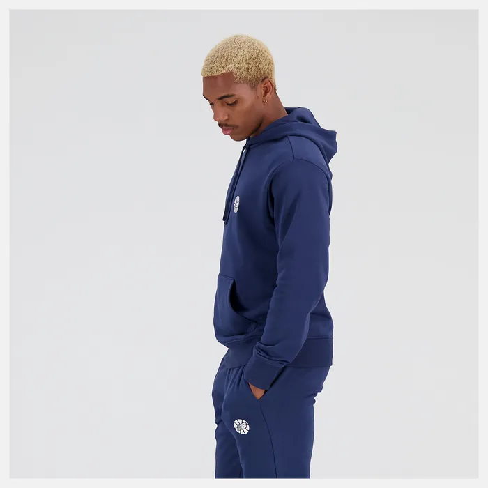 NB Hoops Fundamentals Hoodie NB NAVY Hoodies and Sweatshirts New Balance Men