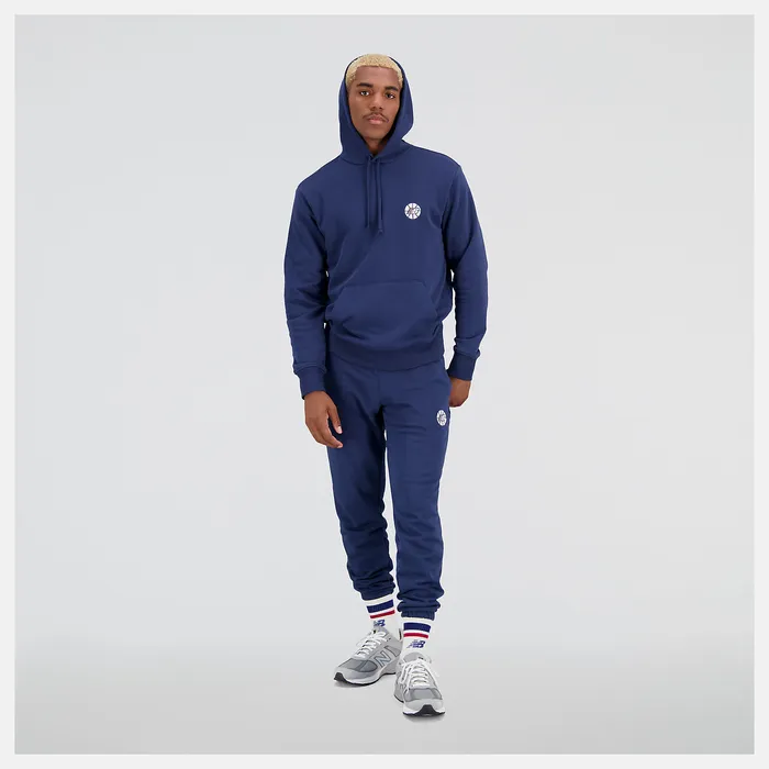 NB Hoops Fundamentals Hoodie NB NAVY Hoodies and Sweatshirts New Balance Men