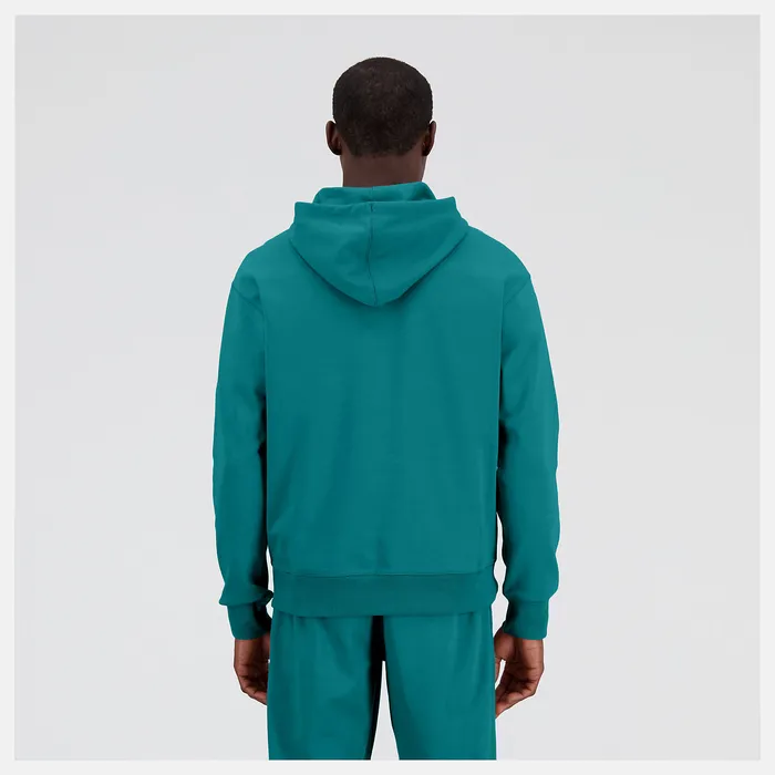 New Balance Hoodies and Sweatshirts Women Unissentials French Terry Hoodie VINTAGE TEAL New Balance Hoodies and Sweatshirts Women Unissentials French Terry Hoodie VINTAGE TEAL