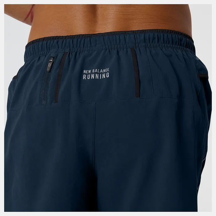 New Balance Impact Run 5 Inch Short NATURAL INDIGO Men Shorts New Balance Impact Run 5 Inch Short NATURAL INDIGO Men Shorts