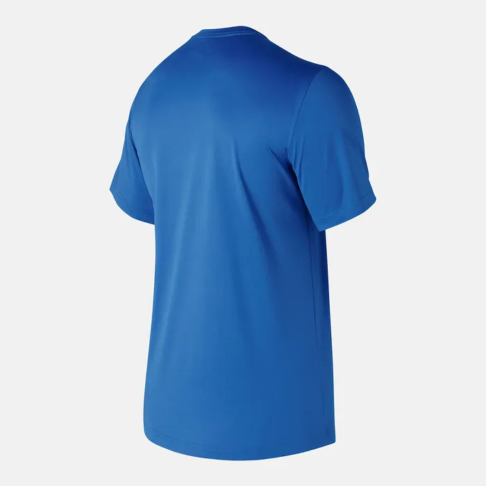 New Balance Short Sleeve Tech Tee TEAM ROYAL Men Shirts New Balance Short Sleeve Tech Tee TEAM ROYAL Men Shirts