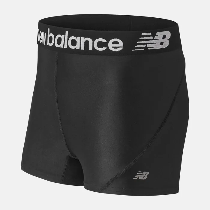 New Balance Underwear Women Womens Distance Short BLACK