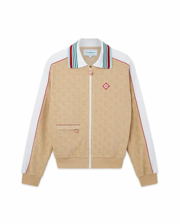 Outerwear Men Casablanca Paris Monogram Velour Shacket