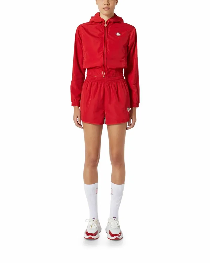 Outerwear Women Casablanca Paris Hooded Track Jacket Outerwear Women Casablanca Paris Hooded Track Jacket
