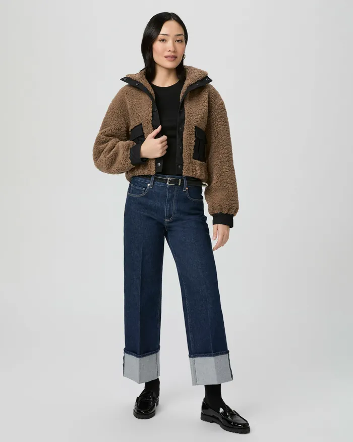 PAIGE Locklin Jacket 8211 Warm Cocoa Women Jackets and Coats PAIGE Locklin Jacket 8211 Warm Cocoa Women Jackets and Coats