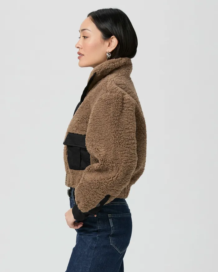 PAIGE Locklin Jacket 8211 Warm Cocoa Women Jackets and Coats PAIGE Locklin Jacket 8211 Warm Cocoa Women Jackets and Coats