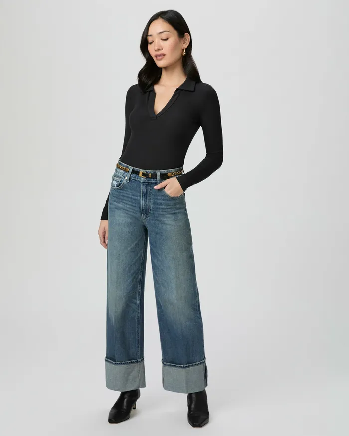 PAIGE Tops and Blouses Women Silene Top 8211 Black PAIGE Tops and Blouses Women Silene Top 8211 Black